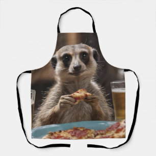 Tablier Le Déjeuner De Meerkat Sneaky,