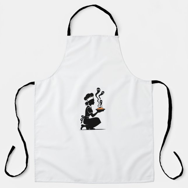Tablier Le délicieux Cuisine du chef Apron Cadeau parfait  (Recto)