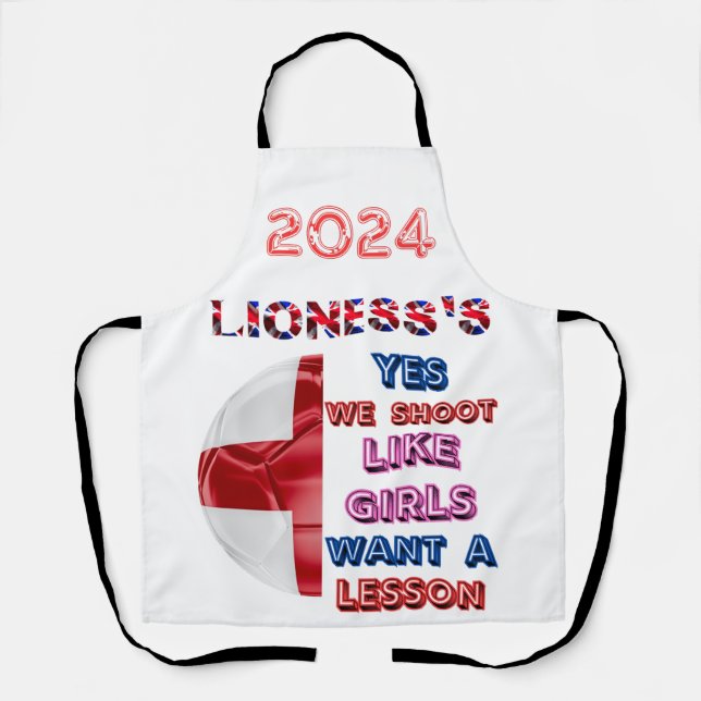 Tablier Le design de Lioness (Recto)