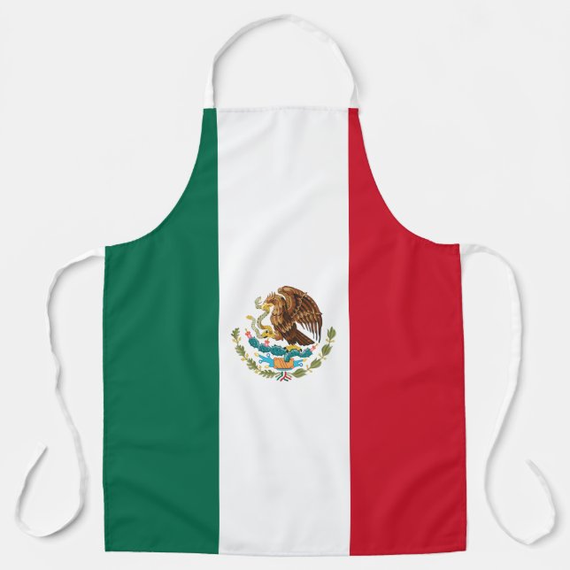 Tablier Le drapeau du Mexique (Recto)