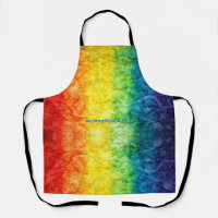 Le drapeau tie-dyé de SlipperyJoe arc-en-ciel pres