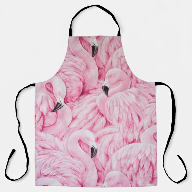 TABLIER LE FLAMANT ROSE EST PARTOUT (Recto)