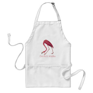 Tablier Le Flamant rose rose américain d'Audubon