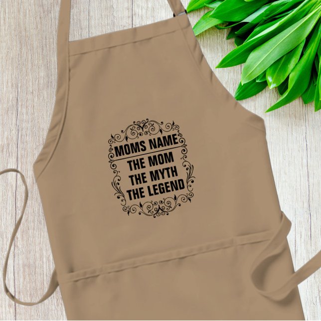 Tablier Le jour de mère heureux de maman (Créateur téléchargé)
