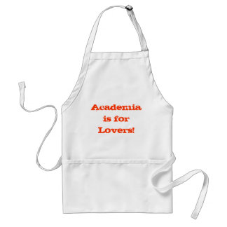 Tablier Le milieu universitaire est pour des amants ! -