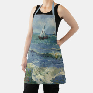 Tablier Le paysage marin de Van Gogh aux Saintes Maries de
