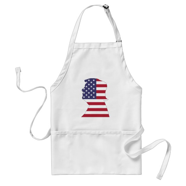 TABLIER LE PRÉSIDENT DONALD TRUMP AMERICAN FLAG (Devant)