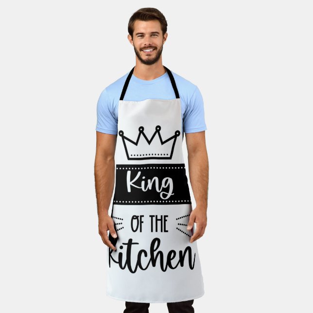 Tablier Le Roi De La Cuisine Apron (Porté)