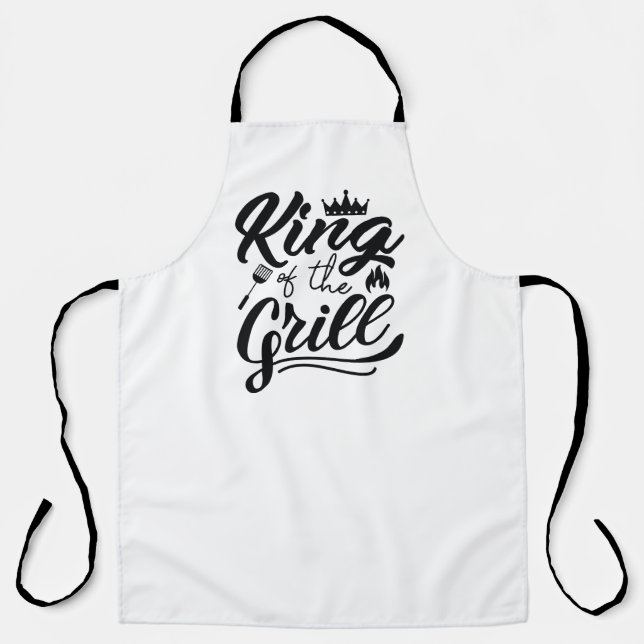 Tablier Le Roi Du Grill (Recto)