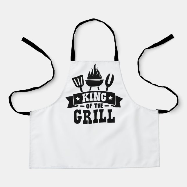 Tablier Le Roi Du Grill (Recto)