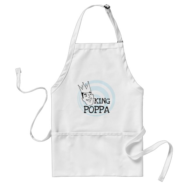 Tablier Le Roi Poppa T-shirts et cadeaux (Devant)