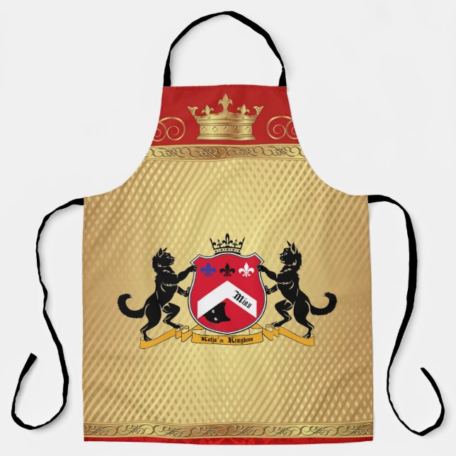 Tablier Le royaume royal de Kolja ! (Recto)