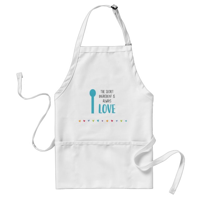Tablier Le secret est toujours LOVE - Apron (Devant)