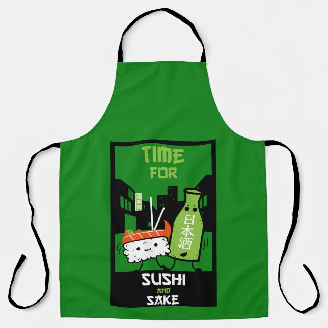 Tablier Le Sushi Et Le Sake (Recto)