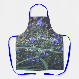 Tablier Le terrain d'été de Cornflower
