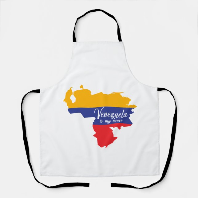 Tablier Le Venezuela est ma maison (Recto)