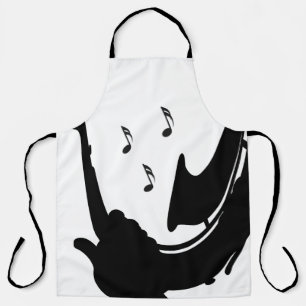 Tablier Lecteur Saxophone Surreal