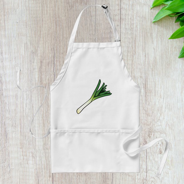 Tablier Légumes de poireau (Créateur téléchargé)