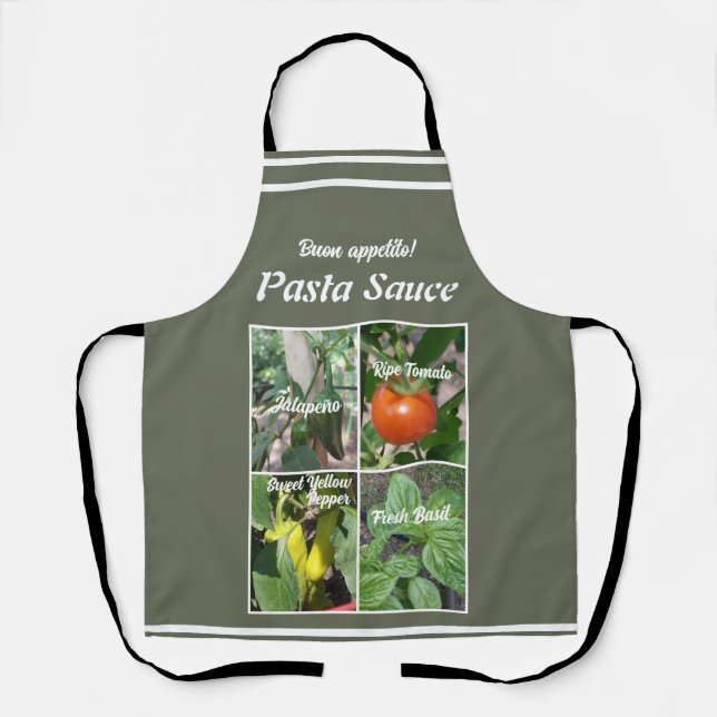 Tablier Légumes Et Herbes (Recto)