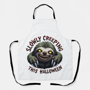 Tablier Lentement Creeping Cette Halloween - Sloth Déplais