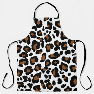 Tablier Leopard Big Cat Fur Motif Imprimer