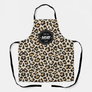 TABLIER LEOPARD LEATHER