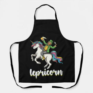 Tablier Lepricorne Lutin Licorne Fête de la Saint-Patrick