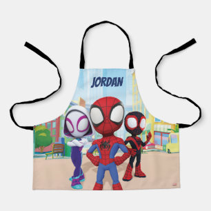Tablier L'équipe Spidey en ville