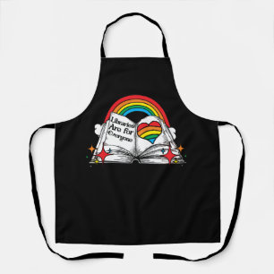 Tablier Les bibliothèques sont pour tout le monde Rainbow 