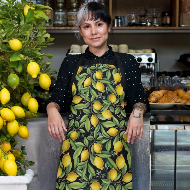 Tablier Les citrons de la côte amalfitaine Élégant (Créateur téléchargé)