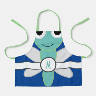 Tablier Les enfants monogramme dragonfly Apron