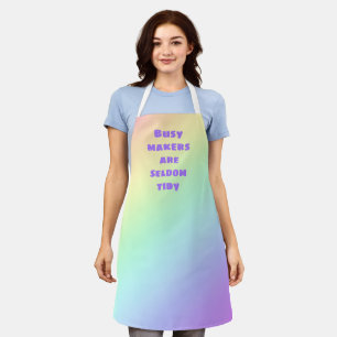 Tablier Les fabricants occupés sont rarement Tidy Rainbow 