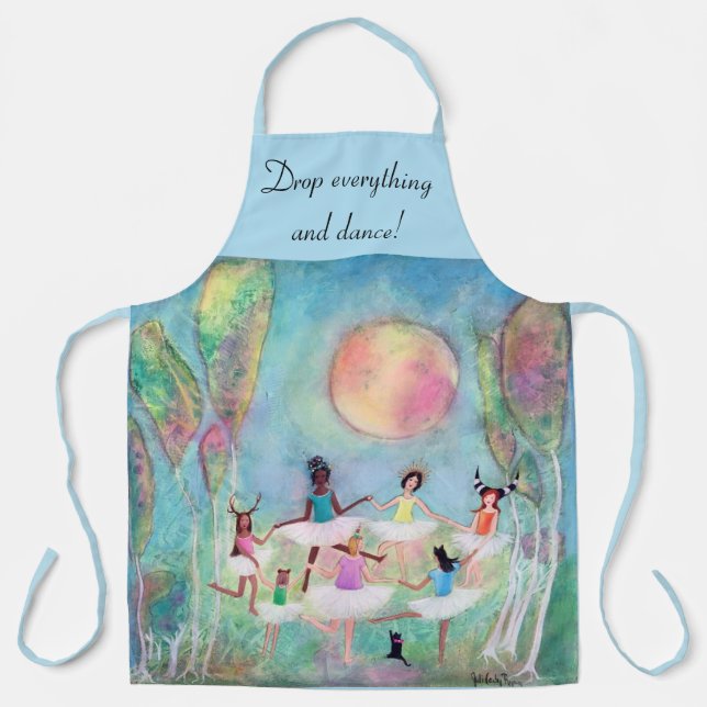 Tablier Les filles de l'art Whimsical Tutus  (Recto)