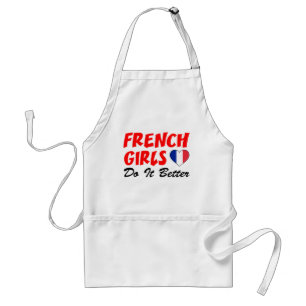 Tablier Les Filles Françaises Le Font Mieux