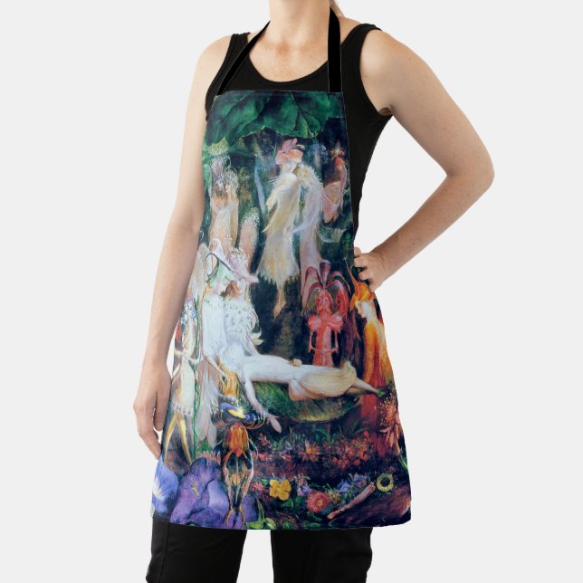 Tablier Les funérailles de la fée, John Anster Fitzgerald (Insitu)