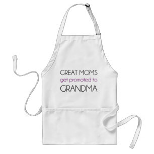 Tablier Les grandes mamans obtiennent favorisées à la