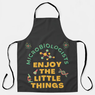 Tablier Les Microbiologistes Apprécient Les Petites Choses