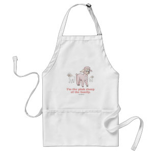 TABLIER LES MOUTONS ROSES