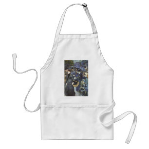 Tablier Les Parapluies de Pierre Renoir, Impressionnisme V