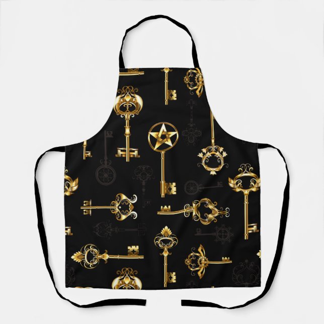 Tablier Les Patters de Seamless avec Golden Keys (Recto)