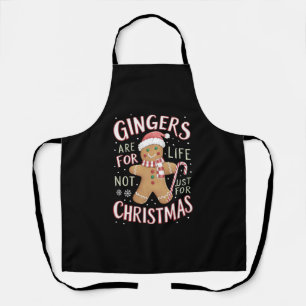 Tablier Les Roux Sont Pour La Vie Pas Seulement Pour Noël 