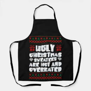 Tablier Les vilains pulls de Noël sont tendance et suresti