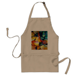 Tablier L'étoile jaune de Bethléem l'aquarelle de fleurs