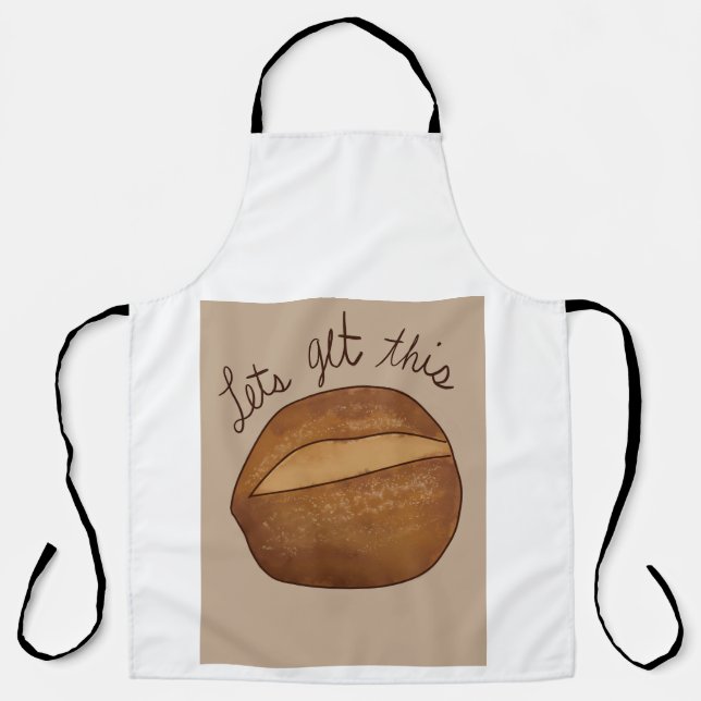 Tablier Let's Get This Bread (Recto)
