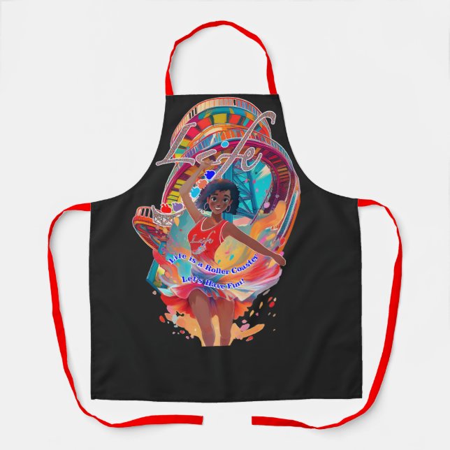 Tablier Let's have fun! (Recto)