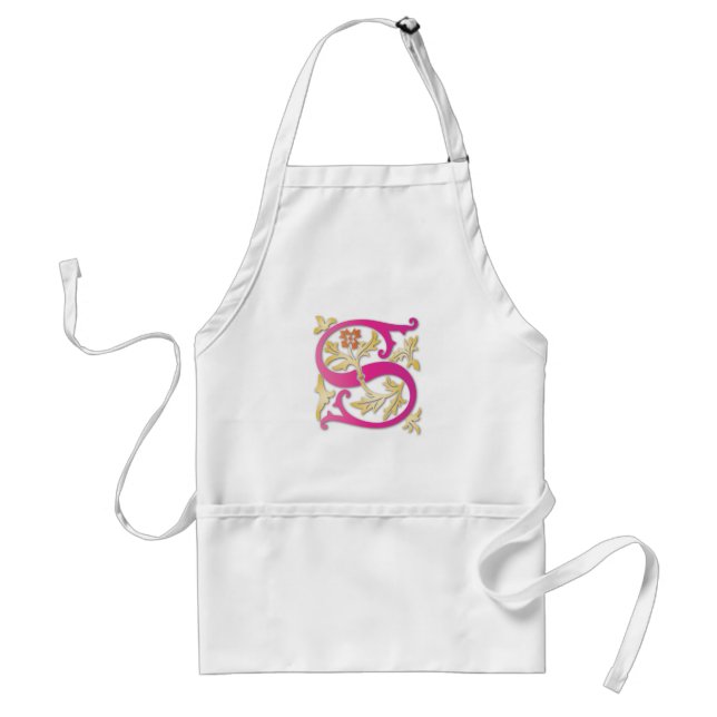 Tablier Lettre S Monogramme (Devant)