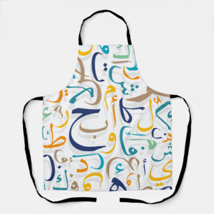 Tablier Lettres arabes
