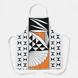 Tablier Lever du soleil du sud-ouest en orange