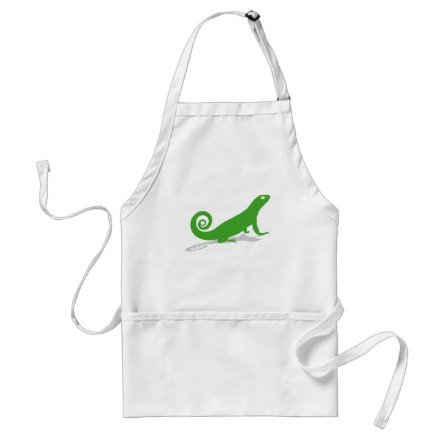 Tablier Lézard vert (Devant)