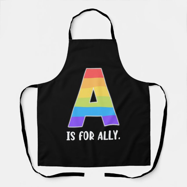 Tablier LGBT Ally (Recto)